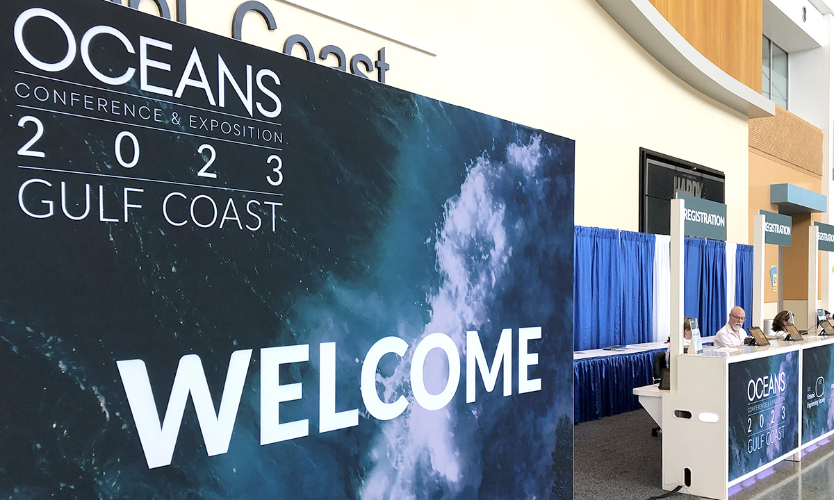 世界海洋イベントOCEANS 2023に出展