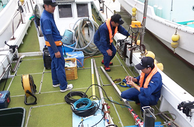 調査機材確認