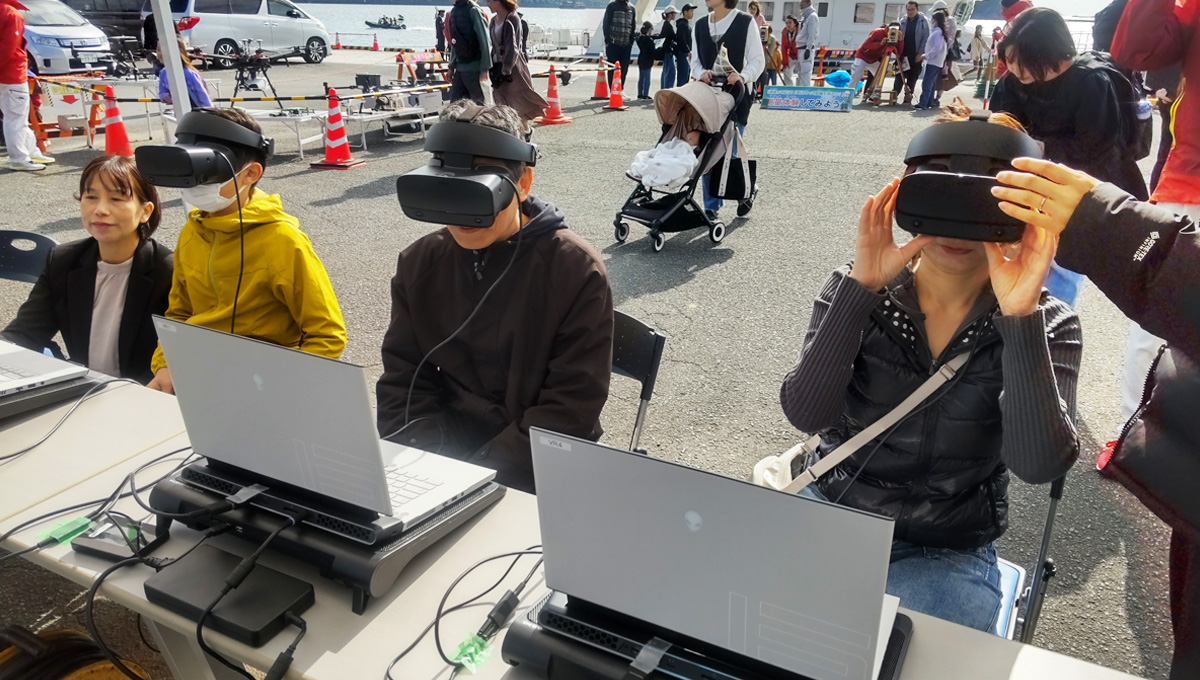 「土木の日×はたらく船もあつまれ」に参加 – 先端技術を体験